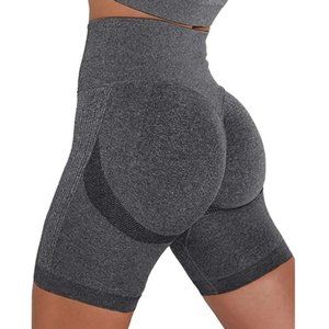 NWOT High-Waist Scrunch Bum Shorts